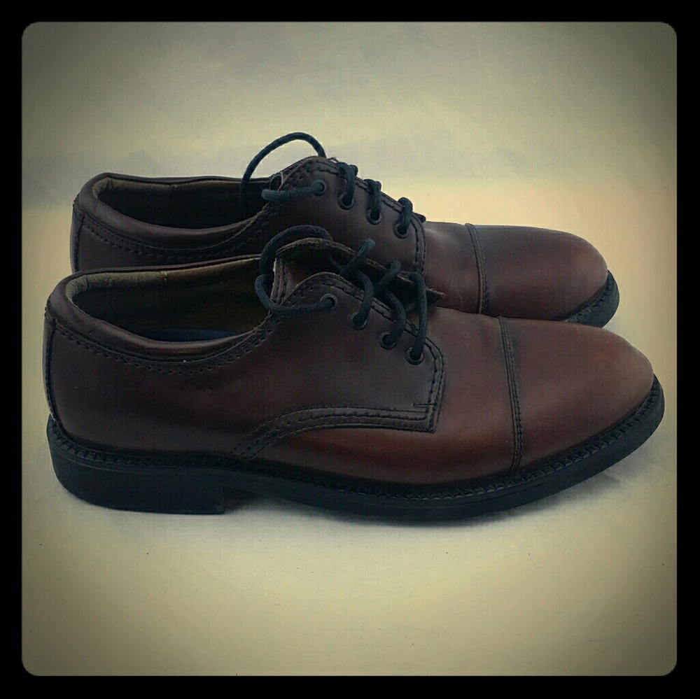 Dockers Brown Leather Oxford Loafers size 7.5